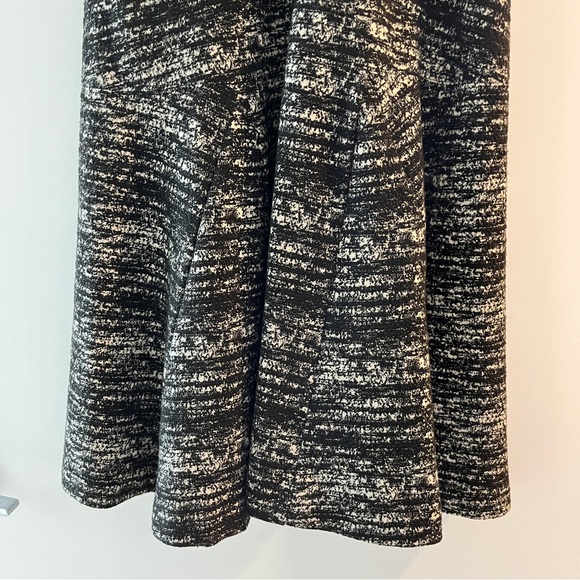 Black & white fit and flare Banana Republic midi dress, size 10 - Picture 5 of 13